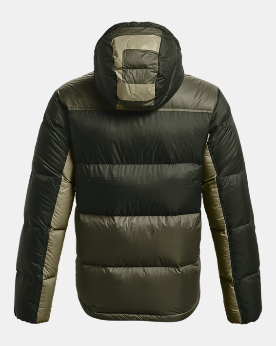 Men's ColdGear® Infrared Down Blocked Jacket in Green image number 7